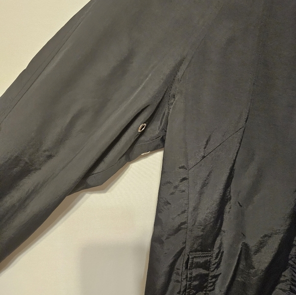 Columbia Sportswear Women's Button Down rain jacket Medium Black - Picture 10 of 11